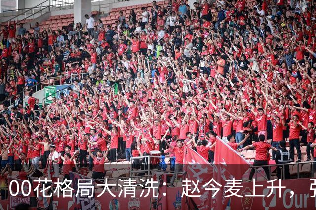 00花格局大清洗：赵今麦上升，张子枫稳坐，李庚希掉队